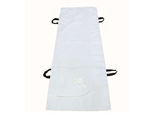 White Nylon Mortuary Body Bag White Nylon Mortuary Body Bag