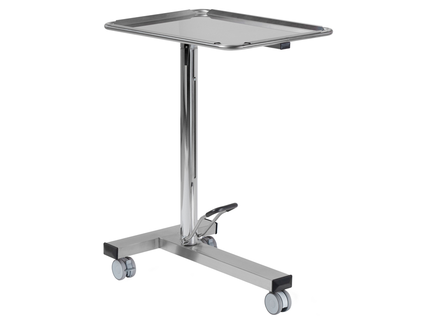 Height Adjustable Mayo Table With Rotating Tray Height Adjustable Mayo Table With Rotating Tray