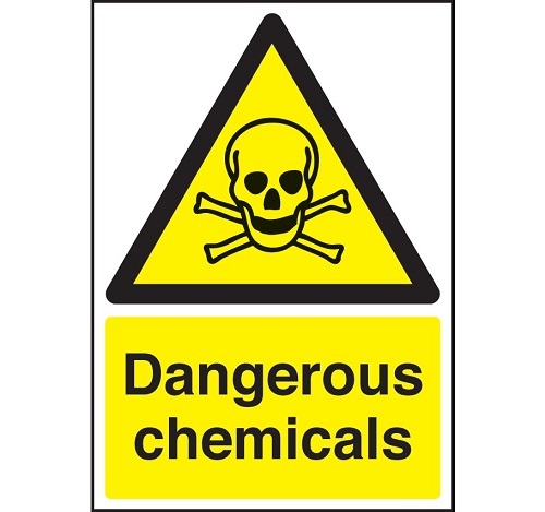 Chemical Danger. Hazardous Chemicals. Danger hazardous Chemicals.