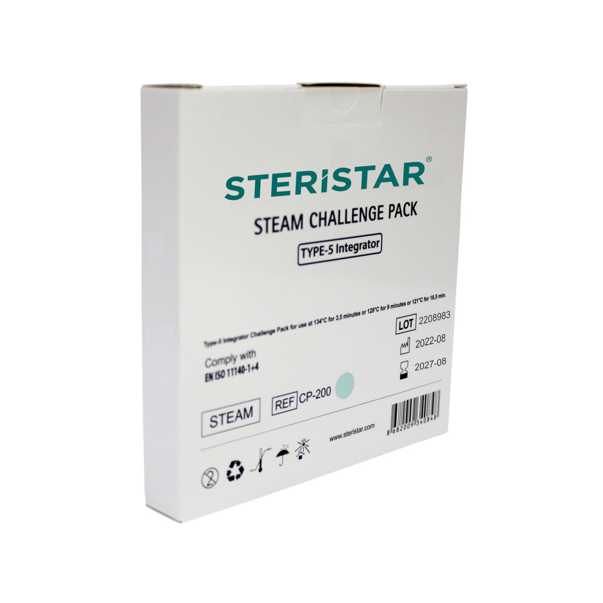 Steam Sterilization Test Type 5 Box of 80 Steam Sterilization Test Type 5 Box of 80