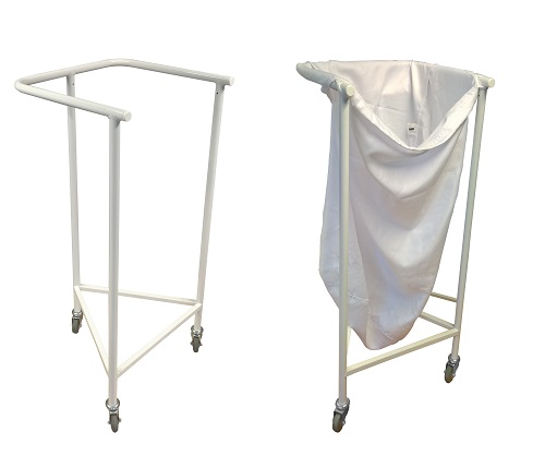 Single Square Top Linen Trolley